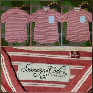 Boys short sleeves button down
